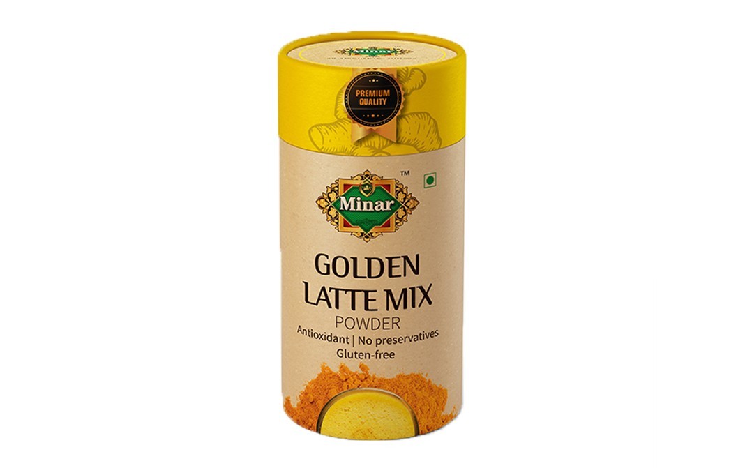 Minar Golden Latte Mix Powder    Jar  150 grams